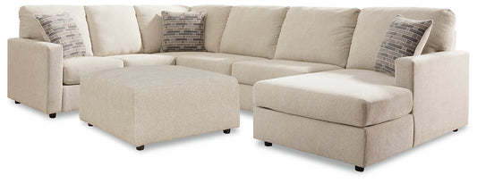 Edenfield 3-Piece Sectional with Ottoman Milwaukee Furniture of Chicago - Furniture Store in Chicago Serving Humbolt Park, Roscoe Village, Avondale, & Homan Square