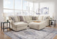 Edenfield 3-Piece Sectional with Ottoman Milwaukee Furniture of Chicago - Furniture Store in Chicago Serving Humbolt Park, Roscoe Village, Avondale, & Homan Square