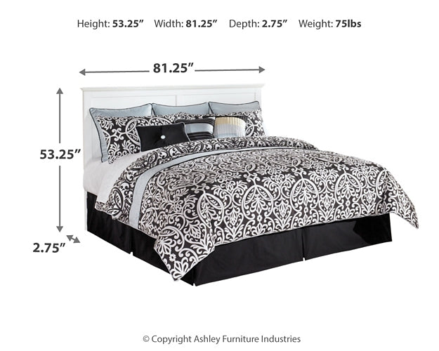 Bostwick Shoals King/California King Panel Headboard with Dresser Milwaukee Furniture of Chicago - Furniture Store in Chicago Serving Humbolt Park, Roscoe Village, Avondale, & Homan Square