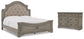 Lodenbay California King Panel Bed with Dresser Milwaukee Furniture of Chicago - Furniture Store in Chicago Serving Humbolt Park, Roscoe Village, Avondale, & Homan Square