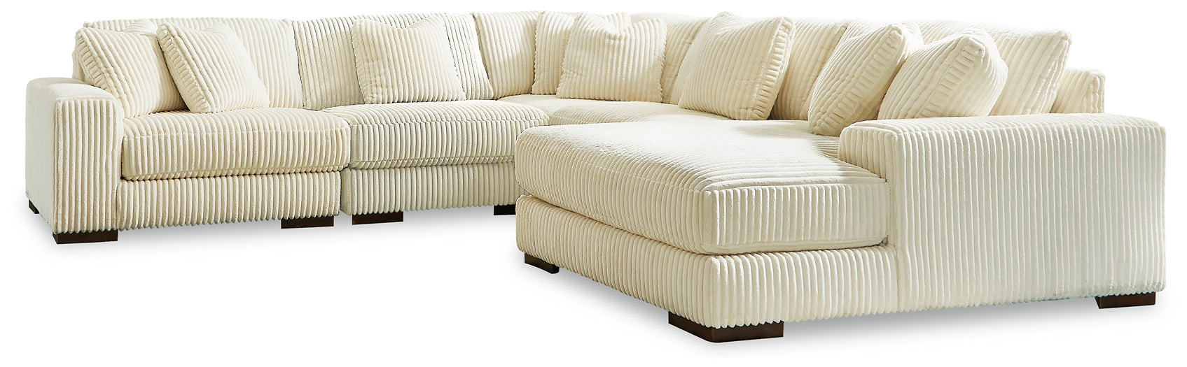 Lindyn 5-Piece Sectional with Ottoman Milwaukee Furniture of Chicago - Furniture Store in Chicago Serving Humbolt Park, Roscoe Village, Avondale, & Homan Square