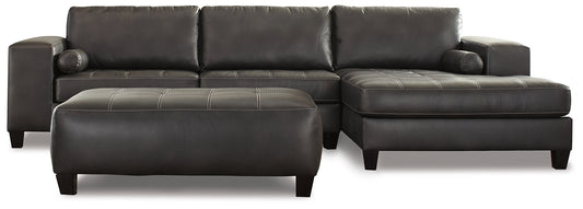 Nokomis 2-Piece Sectional with Ottoman Milwaukee Furniture of Chicago - Furniture Store in Chicago Serving Humbolt Park, Roscoe Village, Avondale, & Homan Square