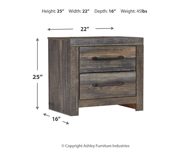 Drystan King Bookcase Bed with 2 Nightstands Milwaukee Furniture of Chicago - Furniture Store in Chicago Serving Humbolt Park, Roscoe Village, Avondale, & Homan Square