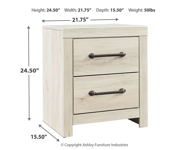 Cambeck Queen Panel Bed with 2 Storage Drawers with Mirrored Dresser and Nightstand Milwaukee Furniture of Chicago - Furniture Store in Chicago Serving Humbolt Park, Roscoe Village, Avondale, & Homan Square