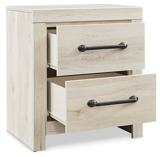 Cambeck Queen Upholstered Panel Headboard with Mirrored Dresser, Chest and 2 Nightstands Milwaukee Furniture of Chicago - Furniture Store in Chicago Serving Humbolt Park, Roscoe Village, Avondale, & Homan Square