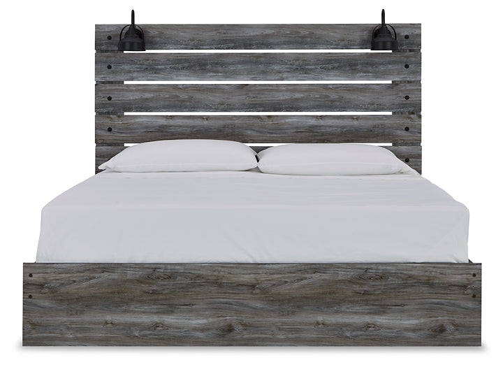 Baystorm King Panel Bed with Dresser Milwaukee Furniture of Chicago - Furniture Store in Chicago Serving Humbolt Park, Roscoe Village, Avondale, & Homan Square