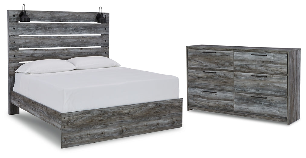 Baystorm Queen Panel Bed with Dresser Milwaukee Furniture of Chicago - Furniture Store in Chicago Serving Humbolt Park, Roscoe Village, Avondale, & Homan Square