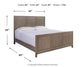 Chrestner Queen Panel Bed with Dresser Milwaukee Furniture of Chicago - Furniture Store in Chicago Serving Humbolt Park, Roscoe Village, Avondale, & Homan Square