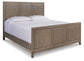 Chrestner King Panel Bed with Mirrored Dresser Milwaukee Furniture of Chicago - Furniture Store in Chicago Serving Humbolt Park, Roscoe Village, Avondale, & Homan Square
