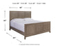 Chrestner King Panel Bed with Mirrored Dresser Milwaukee Furniture of Chicago - Furniture Store in Chicago Serving Humbolt Park, Roscoe Village, Avondale, & Homan Square