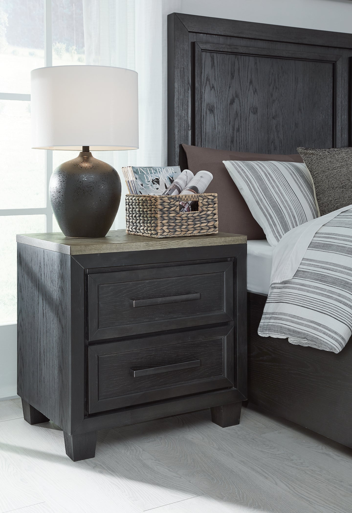 Foyland King Panel Storage Bed with Mirrored Dresser and 2 Nightstands Milwaukee Furniture of Chicago - Furniture Store in Chicago Serving Humbolt Park, Roscoe Village, Avondale, & Homan Square