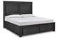 Foyland King Panel Storage Bed with Mirrored Dresser Milwaukee Furniture of Chicago - Furniture Store in Chicago Serving Humbolt Park, Roscoe Village, Avondale, & Homan Square