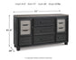 Foyland King Panel Storage Bed with Dresser Milwaukee Furniture of Chicago - Furniture Store in Chicago Serving Humbolt Park, Roscoe Village, Avondale, & Homan Square