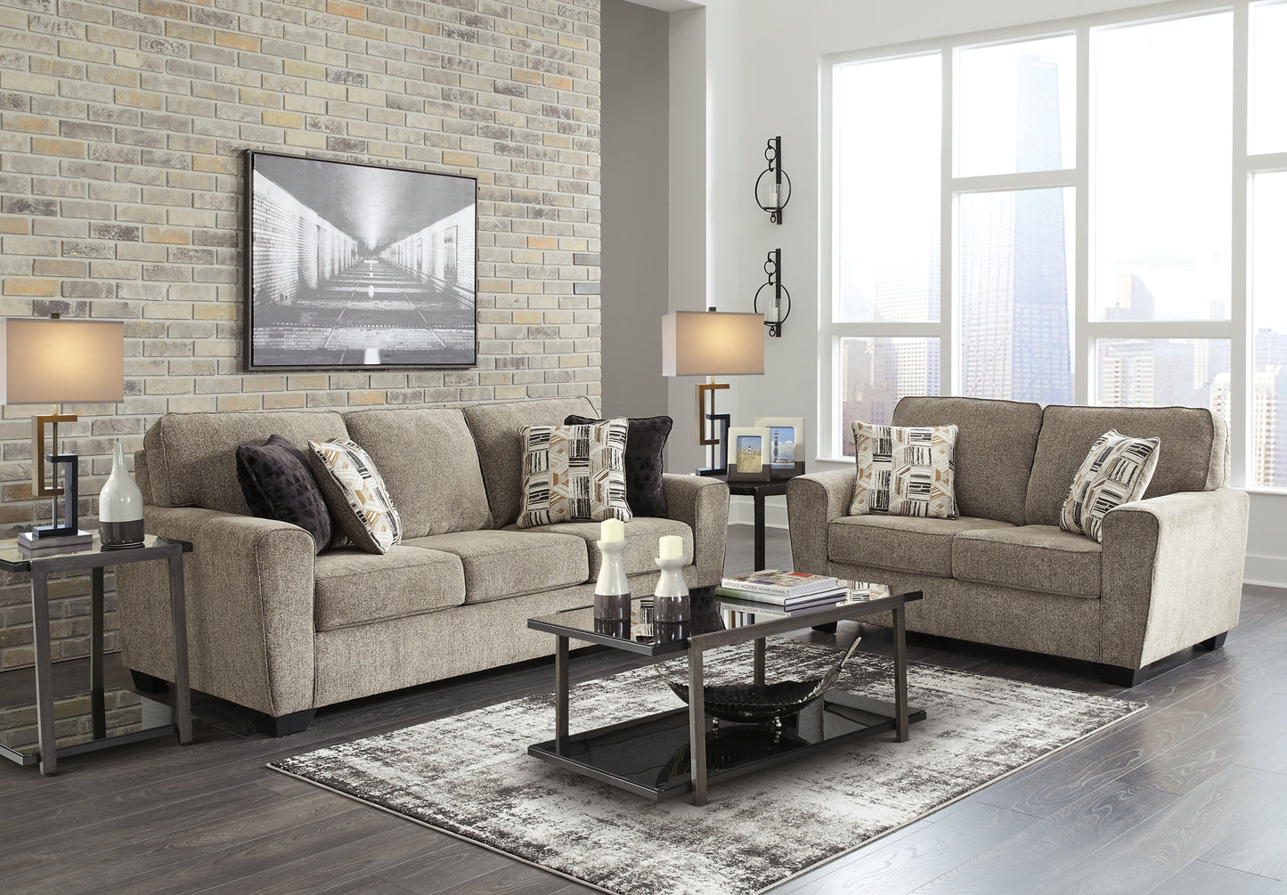 McCluer Sofa and Loveseat Milwaukee Furniture of Chicago - Furniture Store in Chicago Serving Humbolt Park, Roscoe Village, Avondale, & Homan Square