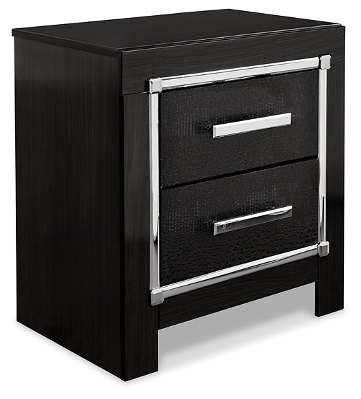 Kaydell Queen Upholstered Panel Storage Bed with Mirrored Dresser, Chest and Nightstand Milwaukee Furniture of Chicago - Furniture Store in Chicago Serving Humbolt Park, Roscoe Village, Avondale, & Homan Square