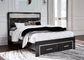 Kaydell Queen Upholstered Panel Storage Platform Bed with Mirrored Dresser, Chest and 2 Nightstands Milwaukee Furniture of Chicago - Furniture Store in Chicago Serving Humbolt Park, Roscoe Village, Avondale, & Homan Square