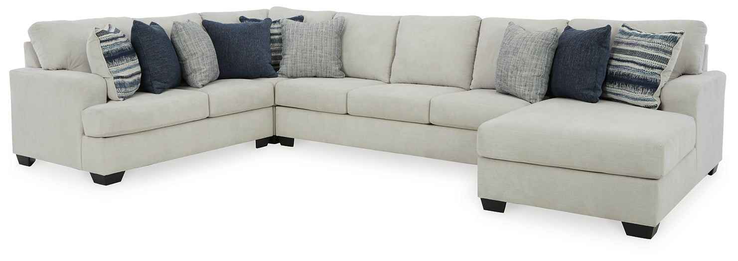 Lowder 4-Piece Sectional with Chaise Milwaukee Furniture of Chicago - Furniture Store in Chicago Serving Humbolt Park, Roscoe Village, Avondale, & Homan Square