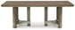 Chrestner Dining Table and 8 Chairs with Storage Milwaukee Furniture of Chicago - Furniture Store in Chicago Serving Humbolt Park, Roscoe Village, Avondale, & Homan Square