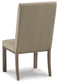 Chrestner Dining Table and 8 Chairs with Storage Milwaukee Furniture of Chicago - Furniture Store in Chicago Serving Humbolt Park, Roscoe Village, Avondale, & Homan Square