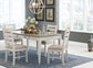 Skempton Dining Table and 4 Chairs Milwaukee Furniture of Chicago - Furniture Store in Chicago Serving Humbolt Park, Roscoe Village, Avondale, & Homan Square