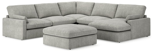 Sophie 5-Piece Sectional with Ottoman Milwaukee Furniture of Chicago - Furniture Store in Chicago Serving Humbolt Park, Roscoe Village, Avondale, & Homan Square